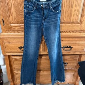 Stylish A2 Blue Flare Jeans